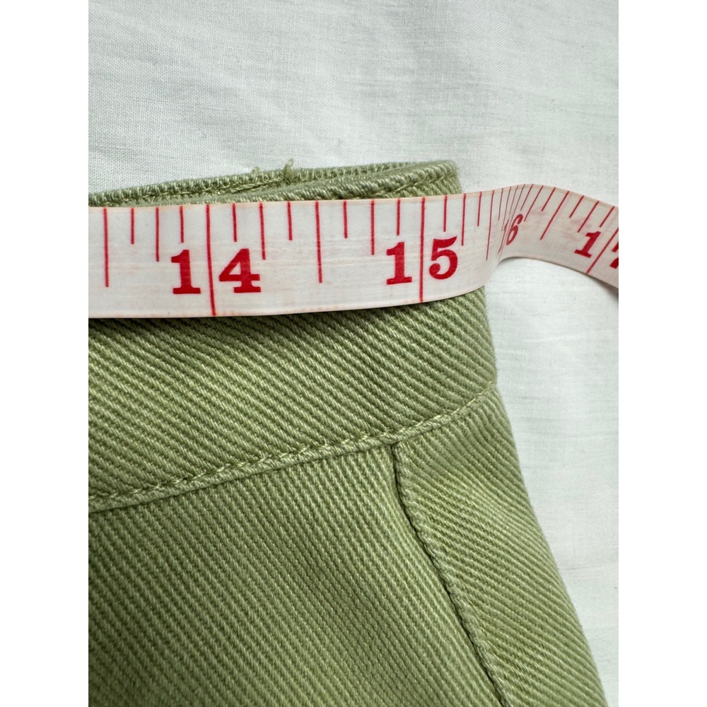 Billabong Leia Pant Avo Green Utility Cargo Wide Leg Twill Womens waist 29 in‎ - Picture 11 of 16
